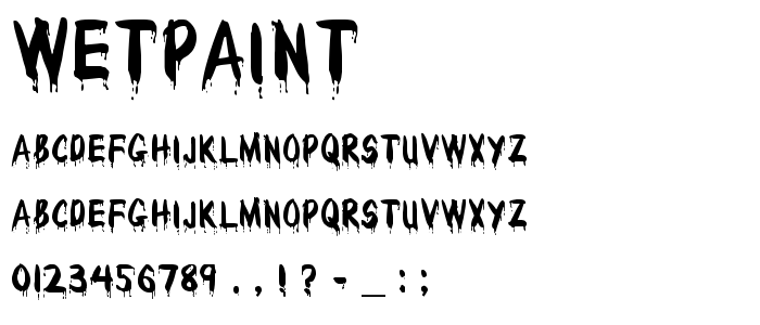 Paint Drip Font For Mac